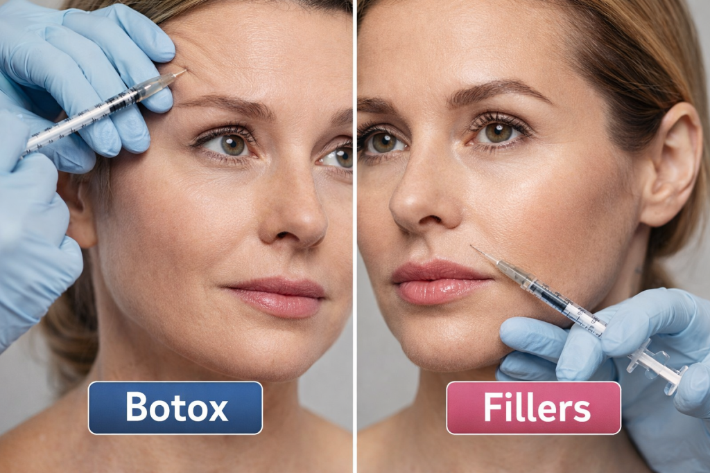 botox vs fillers