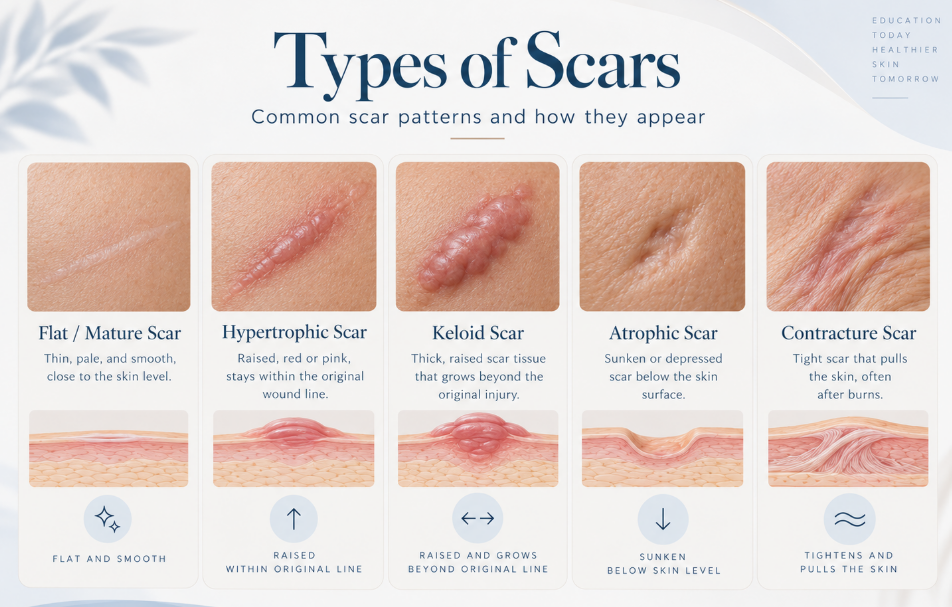 types of scar